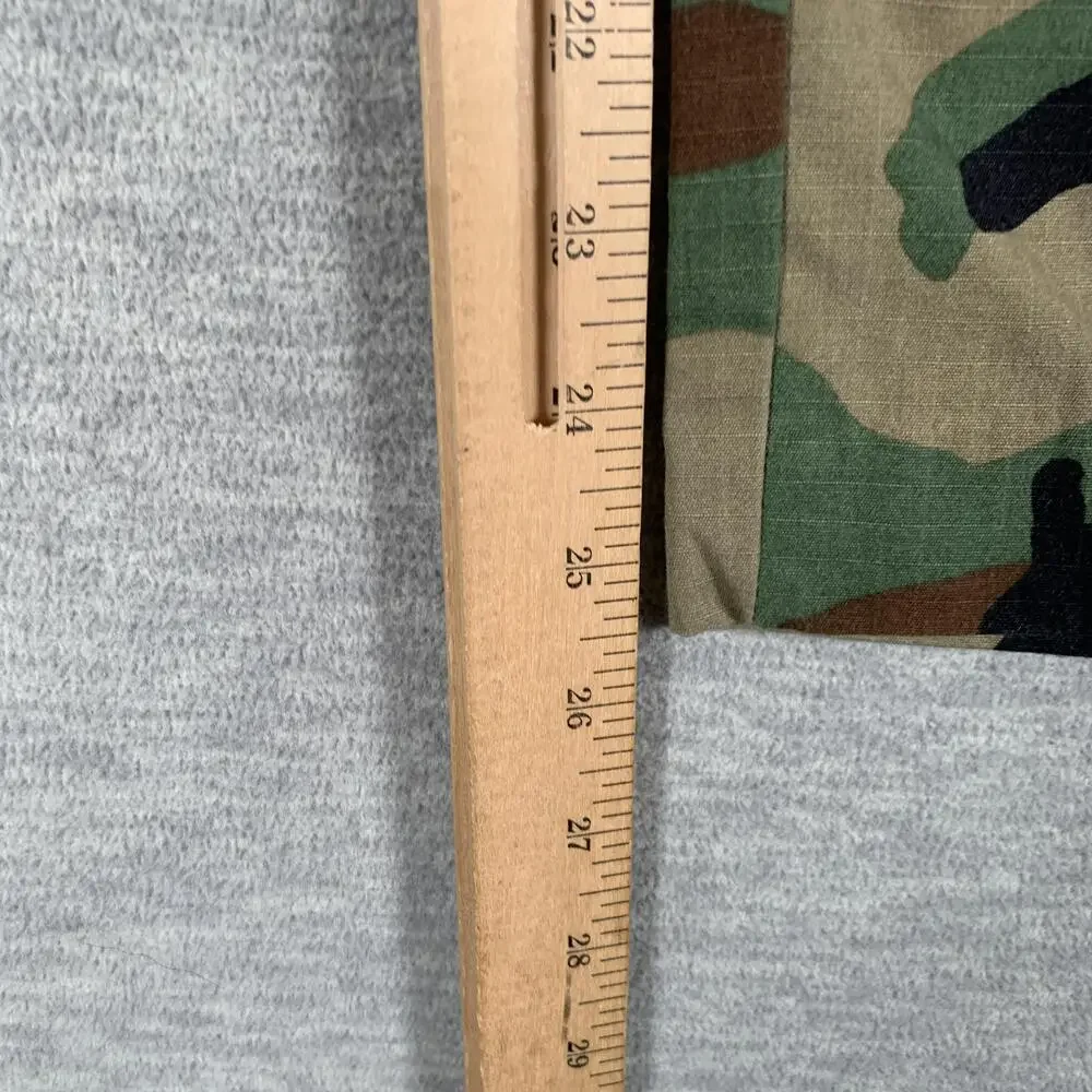 Unicor Cargo Pants Mens 34x25 Multicolor Woodland Camo Ripstop Army Combat